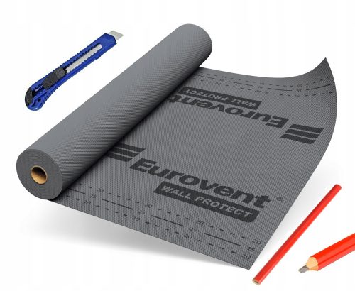 Eurovent insulation foil 50 x 1.5 x 0.5 mm 100 g/m²