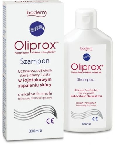 Oliprox Shampoo 300ml - Medically Formulated for Dandruff and Dermatitis Relief