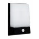  Kwazar Luminaire garden wall light, black, integrated 12 W LED source