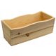  Flowerpot 64 cm x 22 x 17 cm natural wood