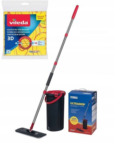 Promis MS107 Bucket and Spin Mop 32.5 cm