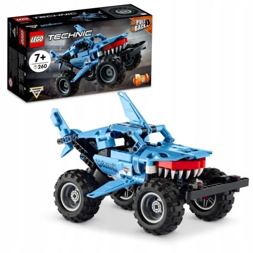  LEGO Technic Car Monster Truck Off-Road Vehicle Track Pull Back Drive 6379478