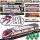  Electric Locomotive-Train Car Set