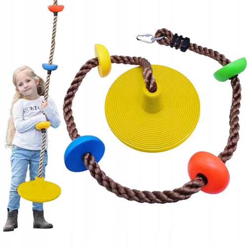 Climbing Rope Swing Playground 45110 red