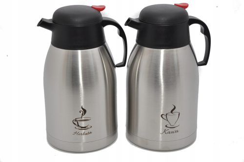 Thermos Flask For Soups Tadar Thermos Flask for Drinks, 2.5 l, Silver