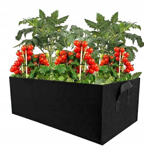  Mimport flowerpot 100 cm x 60 x 20 cm black felt