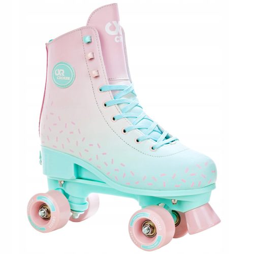  Croxer Sprinkly Roller Skates Pink, Turquoise, Sizes 35-38