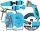  HOSE CARRIER 25m GUN Cellfast Garden Set