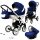  BabyLux Lilly Sailor Blue 3in1 Kinderwagen