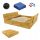 Sandpits for children Impregnated sandpit 120 x 120 cm + free gifts