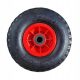 Rims for lawn mowers and tractors Wheelbarrow wheel, wheel 3.50-4 260x85, inflatable