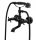 Wall-mounted bathtub and shower faucet Granitan RETRO black