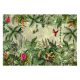 JUNGLE Wallpaper Animals Leaves Living Room 312x219