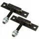 Doors and Gates Adjustable Hinge M 16 100 mm, Plate 35 x 165 mm