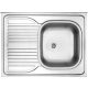 Deante Tango single-bowl sink, stainless steel