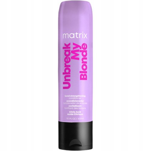  Matrix Unbreak My Blonde strengthening conditioner for bleached hair 300 ml