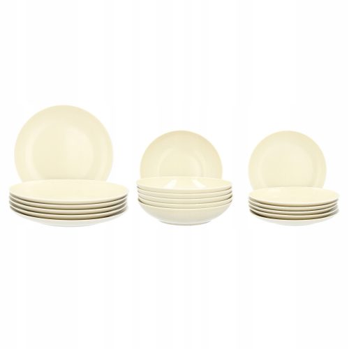 Dinner service Lubiana Modern table service, 18-piece