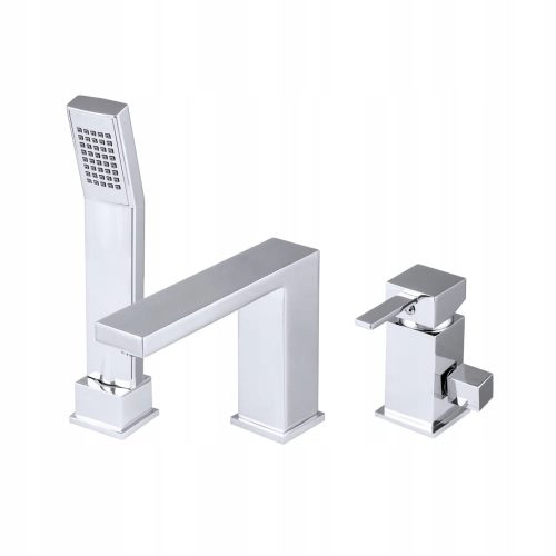 Gamma Caro chrome mono-handle bathtub mixer tap