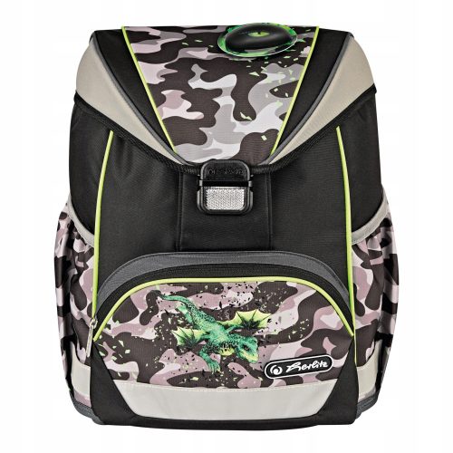  Herlitz Ultralight Camo Dragon school bag