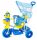  Baby Star Babystar Tricycle Bike Blue, Pink, Green