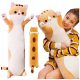  BestHurt Long Cat Plush Brown Mascot, 90 cm