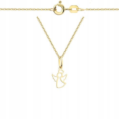  Gold chain with angel 333