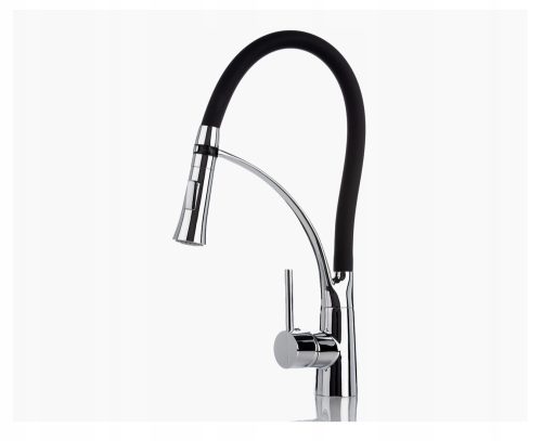 Lavello Vene floor-standing kitchen faucet, silver