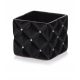  Polnix flowerpot 14 cm x 14 x 13 cm diameter 13.5 cm ceramic black