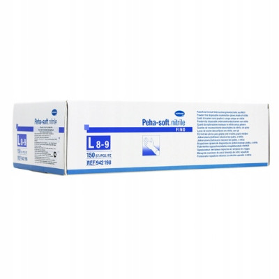  HARTMANN disposable nitrile gloves size L 150 pcs.