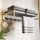 Wall hanger for towels Loft, black gold, 50 cm