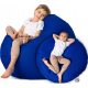  King of Chillout Pouffe, Blue Shades