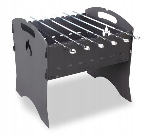  FOLDABLE charcoal grill 40 x 34 x 45 cm SOLID POLISH, KOMIN-EXPERT KRAKÓW