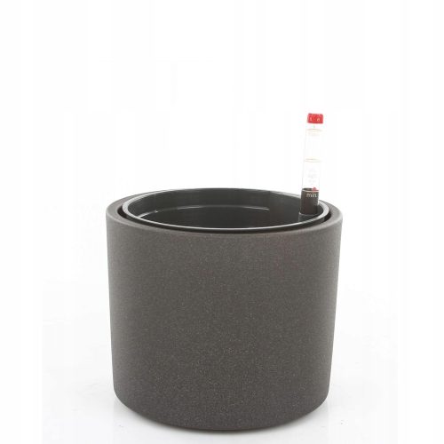 Pots and Planters for Outdoor and Garden Hydroponic Flower Pot 15 cm x 15 x 13 cm Diameter 15 cm Ceramic Graphite