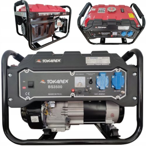 Portable single-phase Dolpima 3000 W gasoline generator