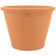  Flowerpot Degrea, 27 cm x 27 x 20.1 cm, diameter 27 cm, natural ceramic, terracotta