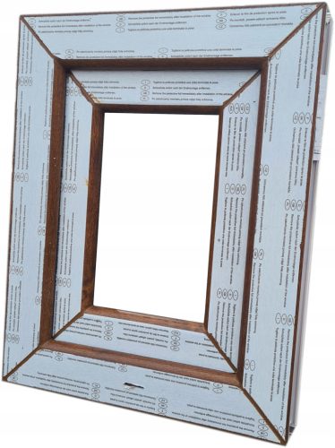 Kacprzak Window PVC window 40X45 Ext. Golden Oak