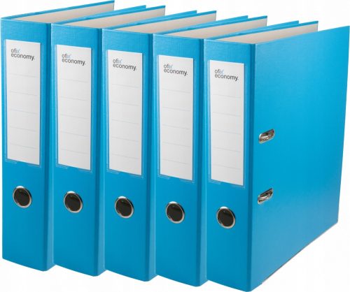  BINDER A4 75MM LIGHT BLUE FITTINGS