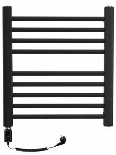 JKTERM electric bathroom radiator 300 W 400 x 500 mm Black