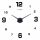 Clock for home Others|MAMDIY Wall Clock Black 130cm