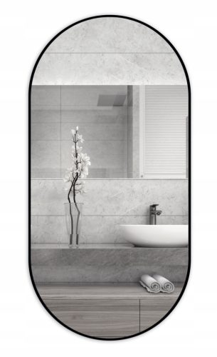 Bathroom mirror RAMIX oval wall mirror 400 x 800 mm