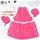  APRON set hat accessories 18 pcs ZA4420