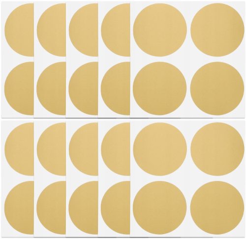  Classic Stickers SCRATCHES DIY 36x36mm mm Labels Stickers 100 pcs.