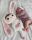  Rabbit doll with name, soft toy, 50 cm, cream