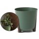  Lamela flowerpot, 30 cm x 30 x 28.5 cm, diameter 30 cm, plastic in shades of green