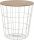  Intesi Suny round coffee table 39x41 cm white