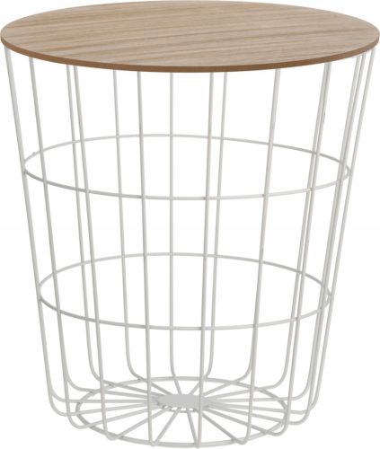  Intesi Suny round coffee table 39x41 cm white