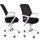  Giosedio FBB042 swivel chair black and white 100x60x61 cm