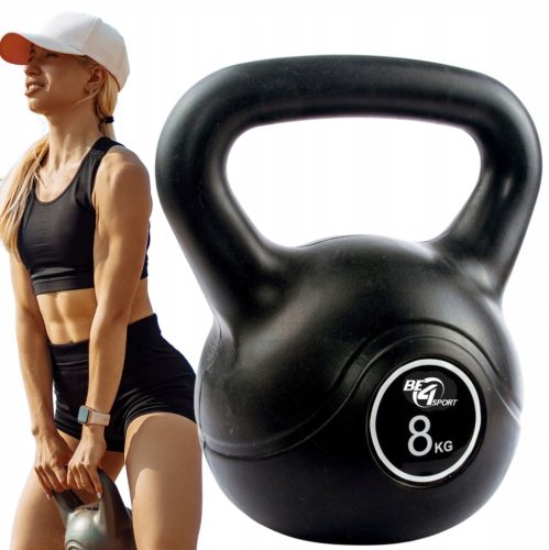  Kettlebell Be4Sport 8kg black