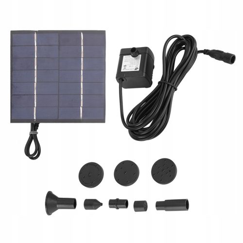  SOLAR FOUNTAIN WITH BATTERY, 1.4 W PUMP