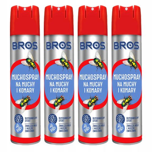  Bros Aerosol Sprayer 400 ml against flies and mosquitoes